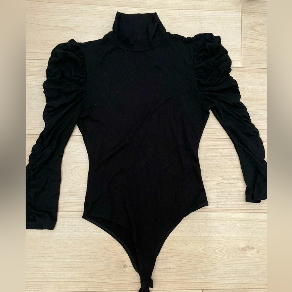 Long Sleeved Turtleneck Bodysuit Size Small